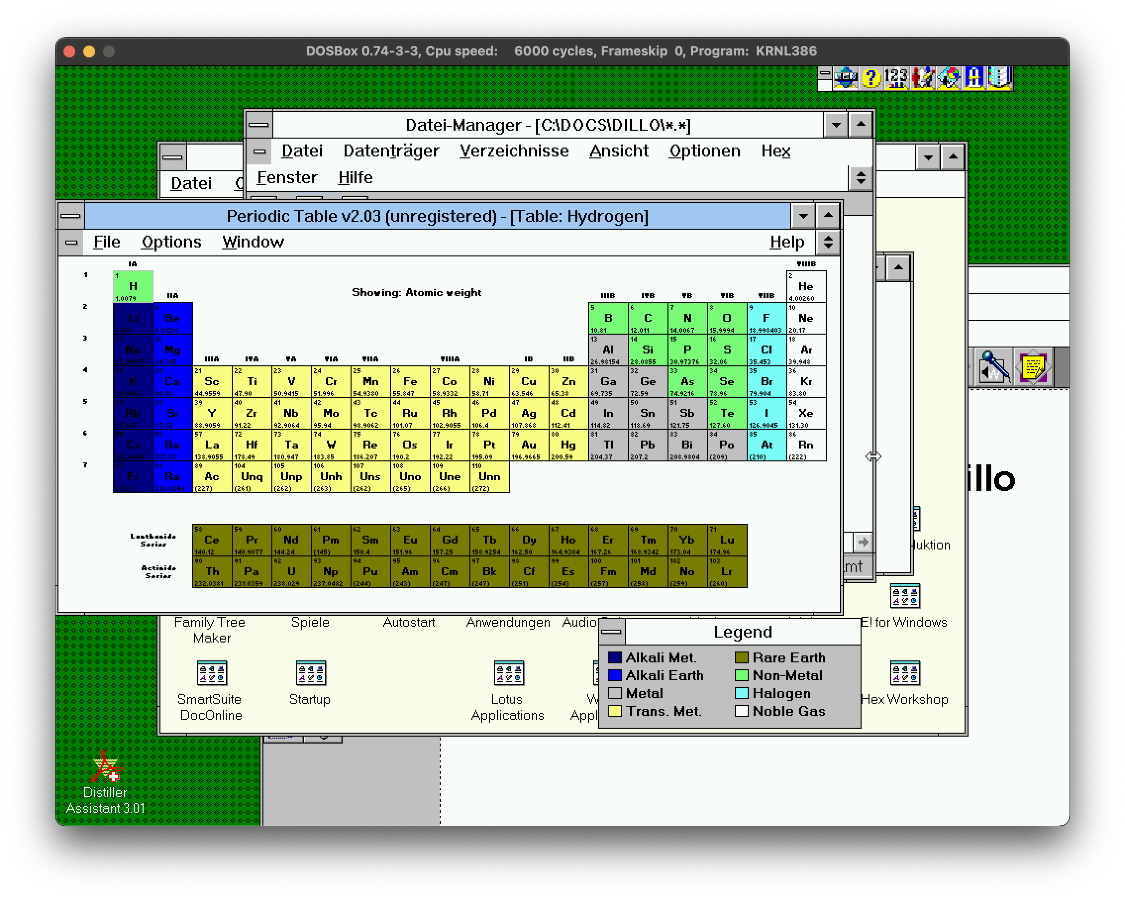 Win3.11 on MacOS in DosBox